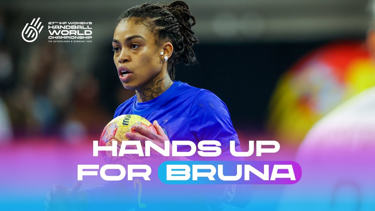 Hands up for Bruna de Paula 🇧🇷 | Players to watch at the 2025 Women's Handball World Championship