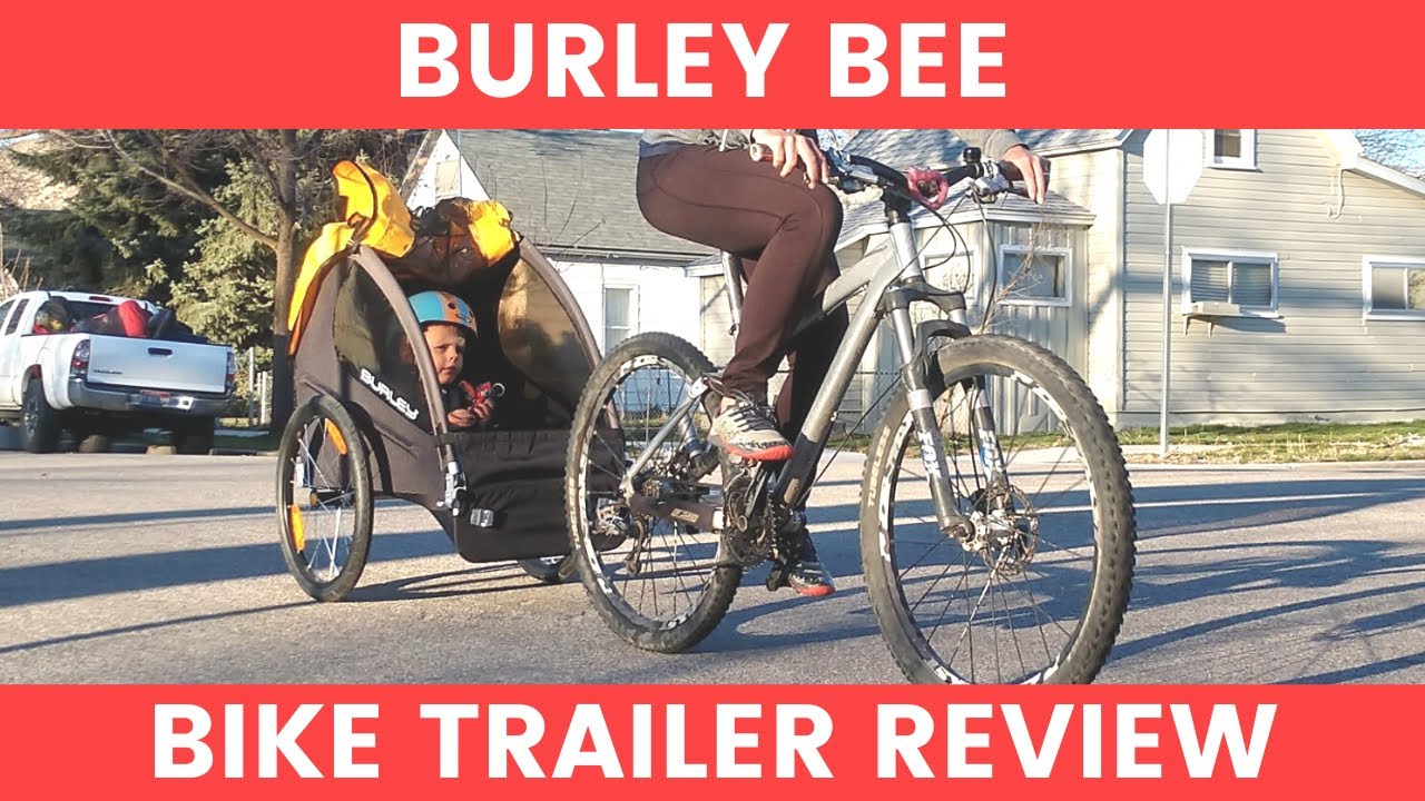 Обзор прицепа для велосипеда Burley Bee: почему это ЛУЧШИЙ прицеп начального уровня!