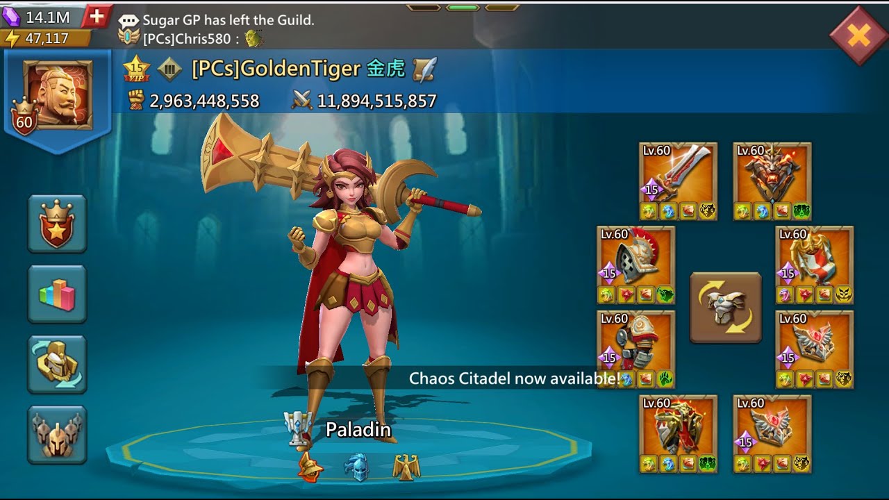 Doing some rallies in chaos arena| Lords mobile