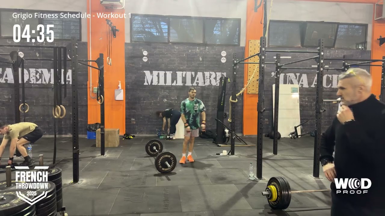 French Throwdown 25 - Chiodi Pasquale Intermediate Man Wod 1 154reps