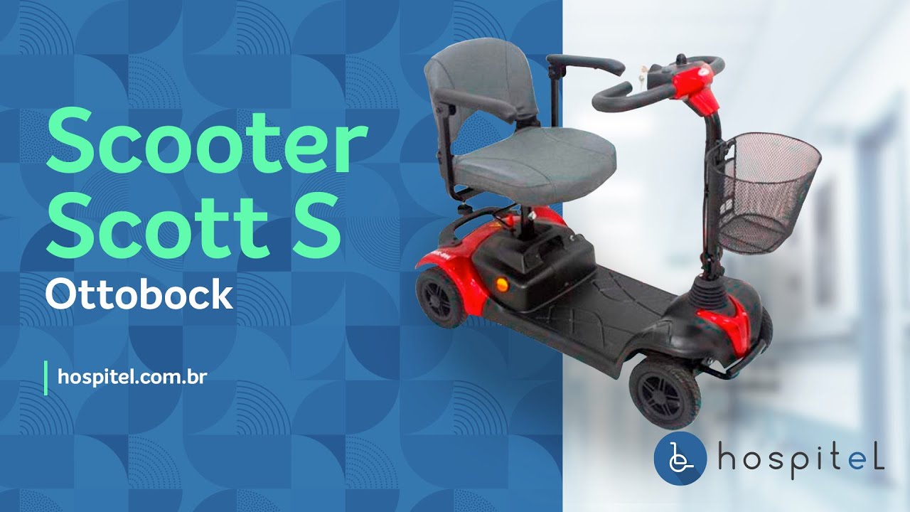Scooter Elétrico Scott S Ottobock Desmontável e Leve | Hospitel