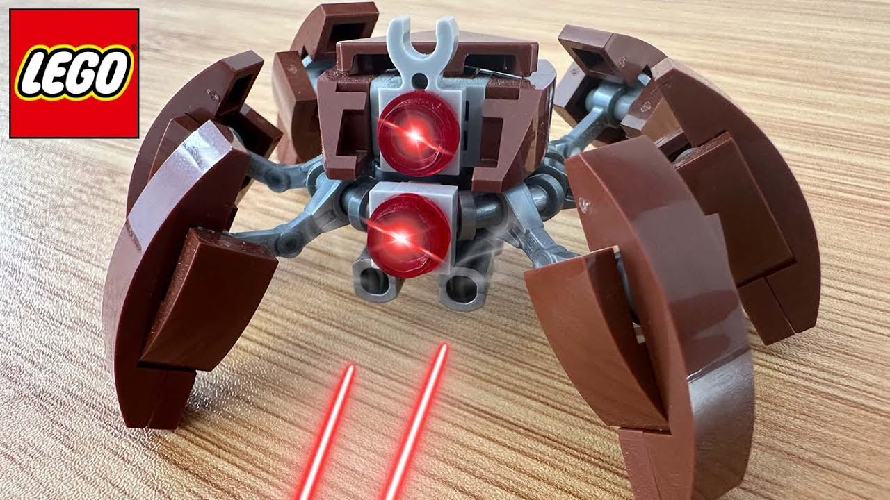Дроид-краб LEGO &mdash; бесплатные инструкции и список деталей &mdash; руководство по сборке
