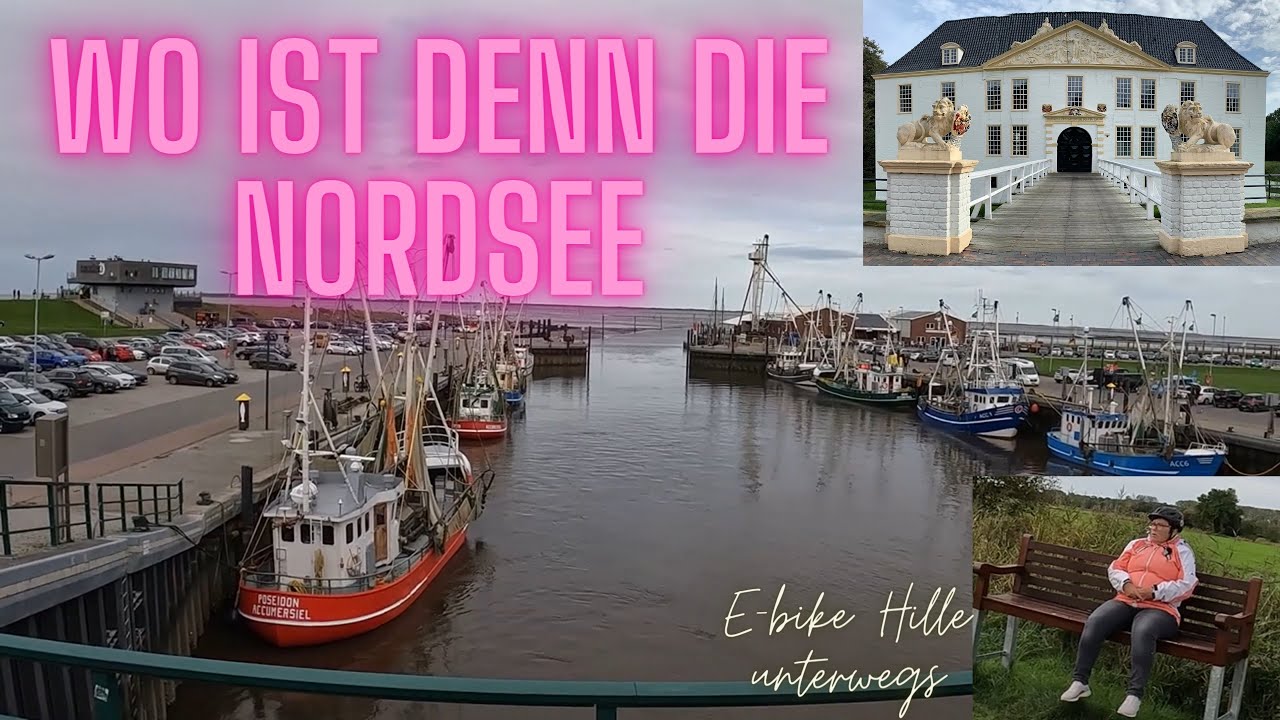 Wo ist denn wieder die Nordsee ??  Rundtour von Esens, Bensersiel und Dornum(siel) über die Dörfer,