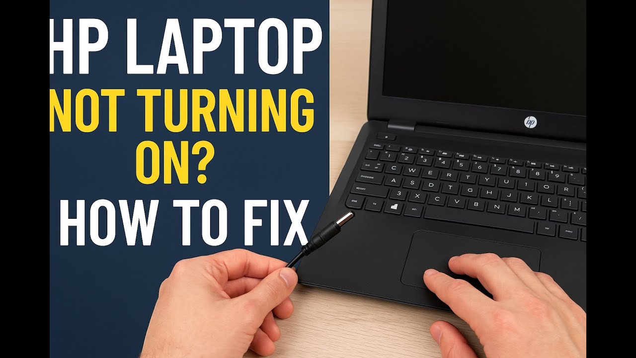 HP Laptop Not Turning On? Try This First (Fix Most Cases)
