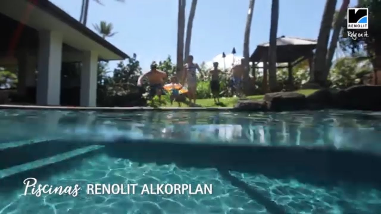 Piscinas con RENOLIT ALKORPLAN