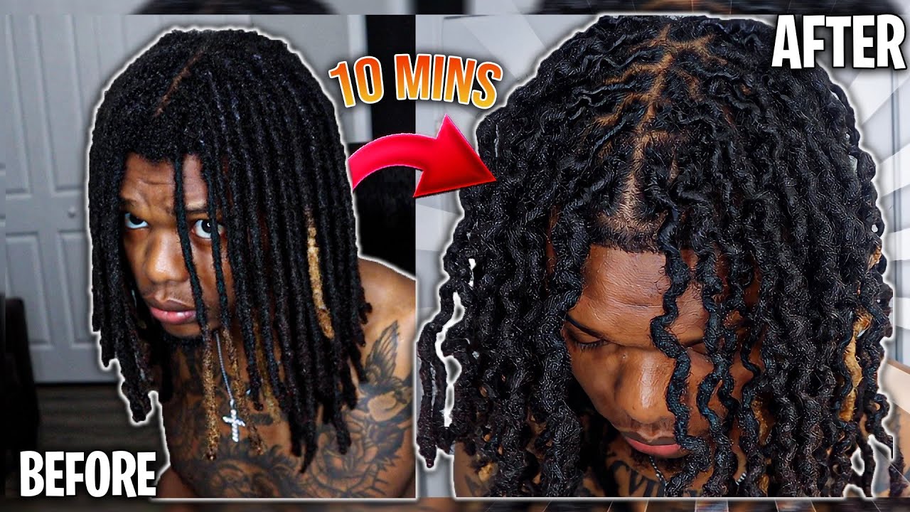 DREADLOCK TwistOut Tutorial In 10 Minutes Or Less + Wash & Haircut