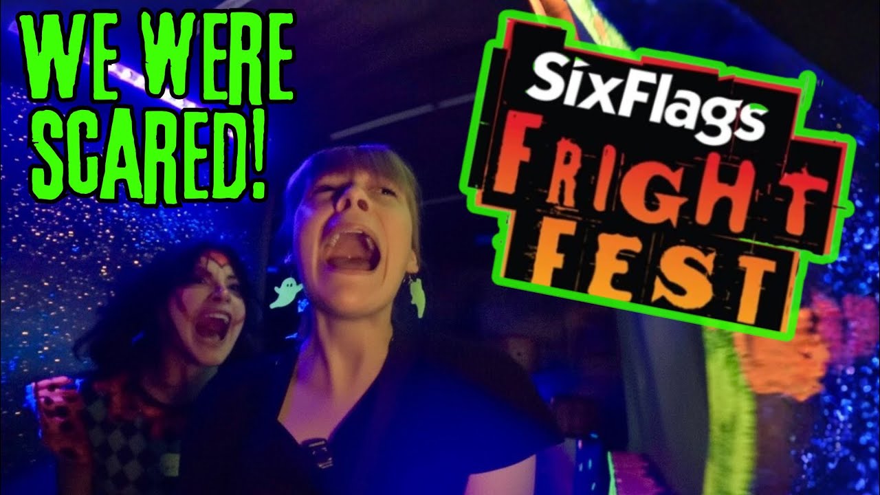 Фестиваль ужасов Six Flags: все дома с привидениями | Коди и Сатори | ParaCouple Vlog 34