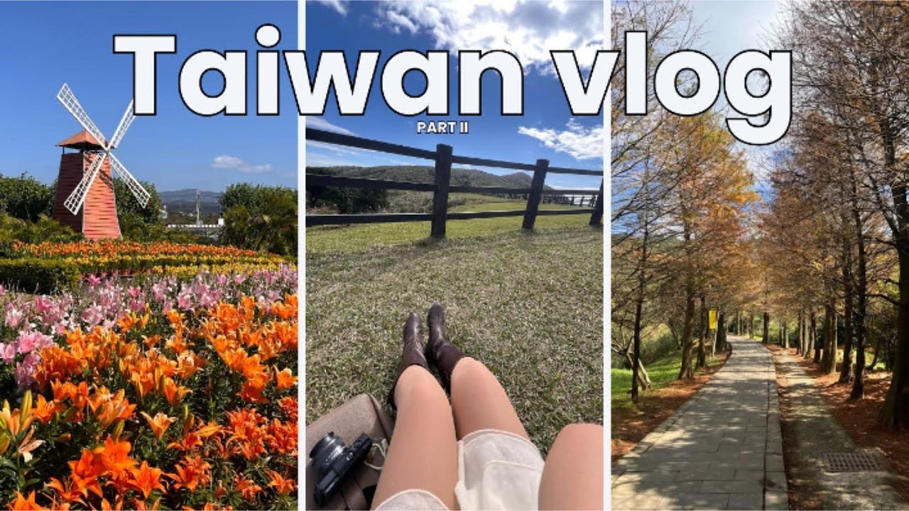🇹🇼 TRAVEL VLOG | Taiwan Travel Guide 2025: Day 3&4 | Taichung,Beitou & Yangminshan Tour | Part 2