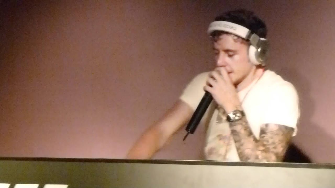 Danny Jones (McFly) DJing at Bar One in Sheffield 28/09/11 (Part 3 - Take Me There) [HD]