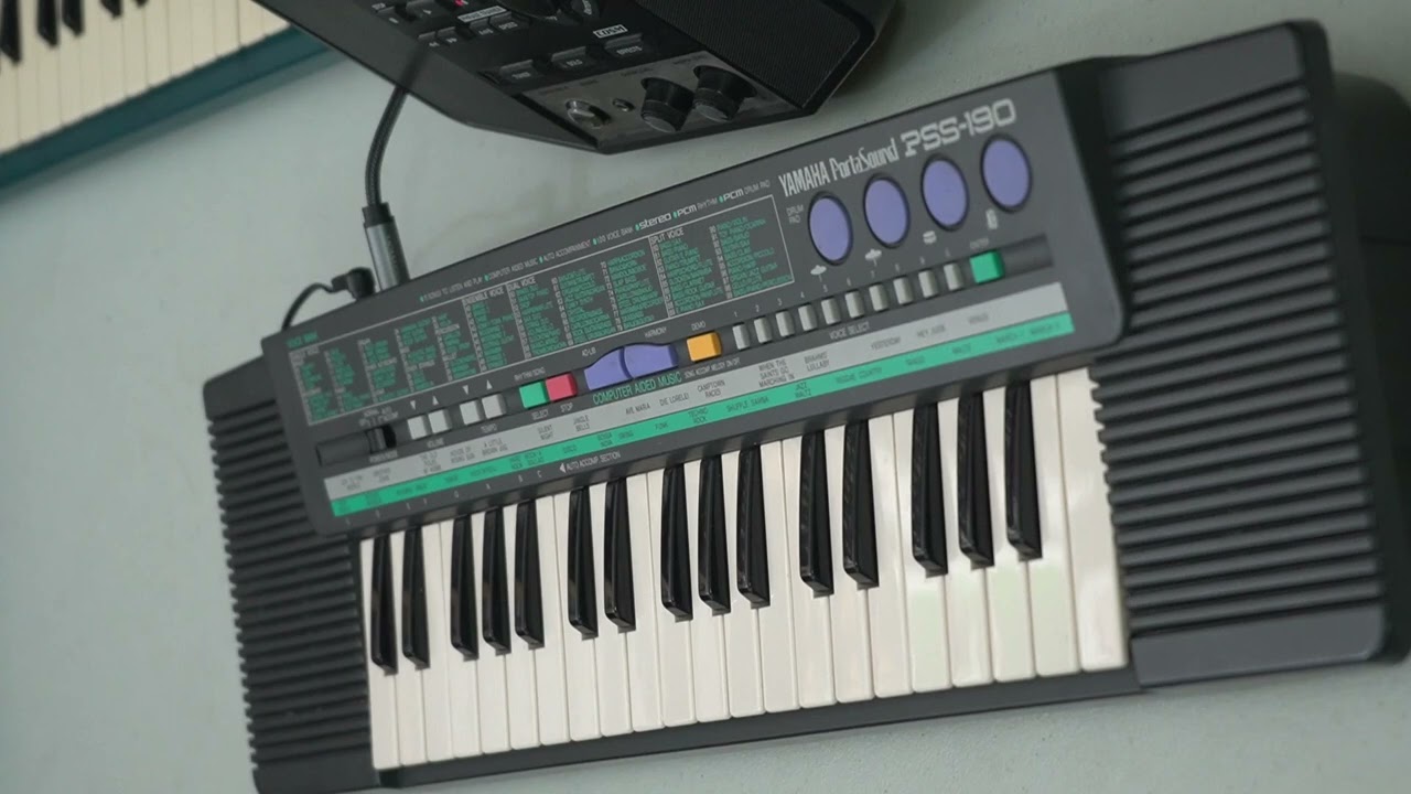 Yamaha Portasound PSS 190 Demo HD Sound