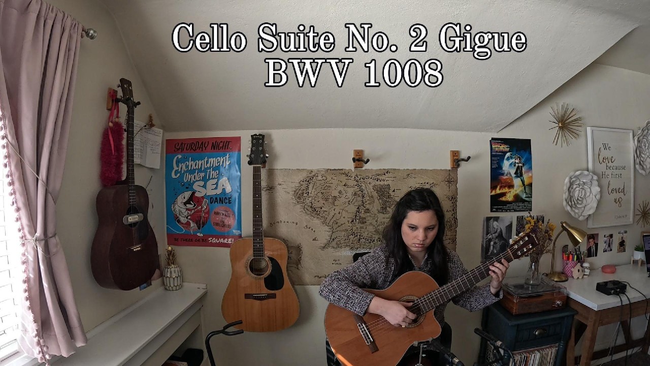 Cello Suite No. 2 Gigue BWV 1008 by J.S. Bach