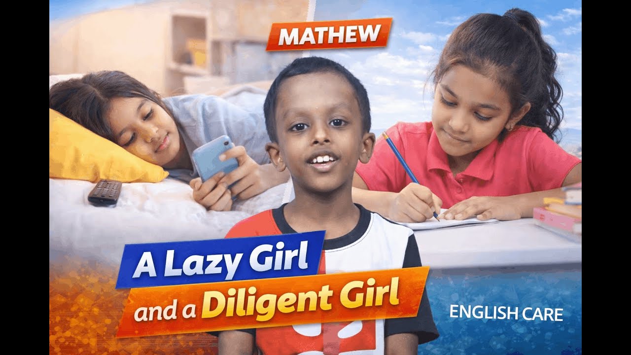 Mathew Presentation - 61 | A Lazy Girl and a Diligent Girl