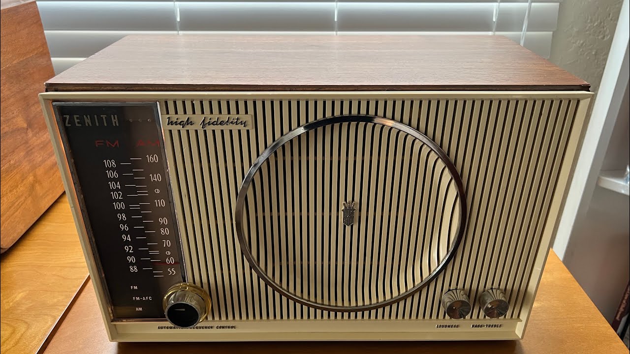Zenith H845 HiFi Radio Troubleshooting and Servicing
