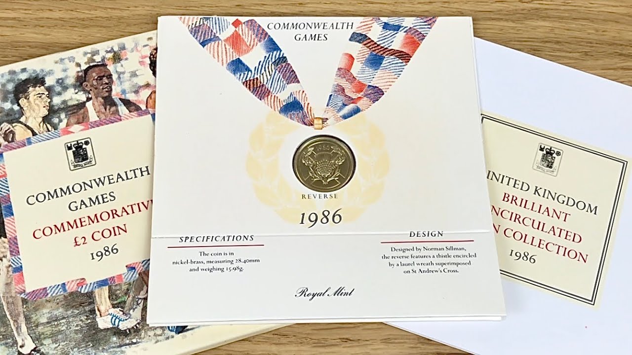 1986 Commonwealth &pound;2 Coin || Special Presentation || Unpackaging / Unboxing || Royal Mint Video 2021