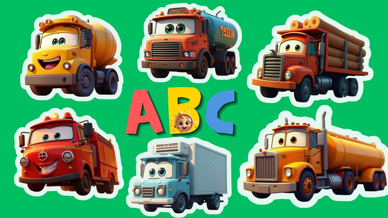 ABC Truck Song | Fun Alphabet Song | Kids Songs & Nursery Rhymes