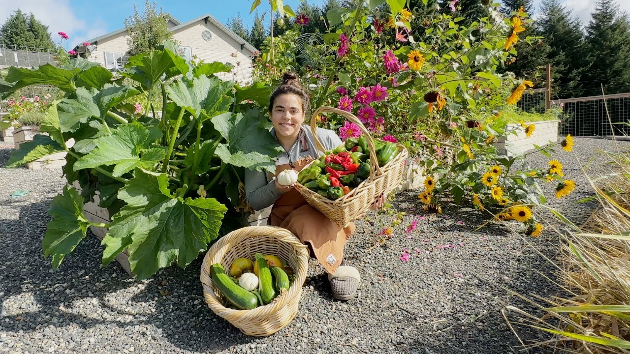 Making Dinner Right Out of the Garden and More!