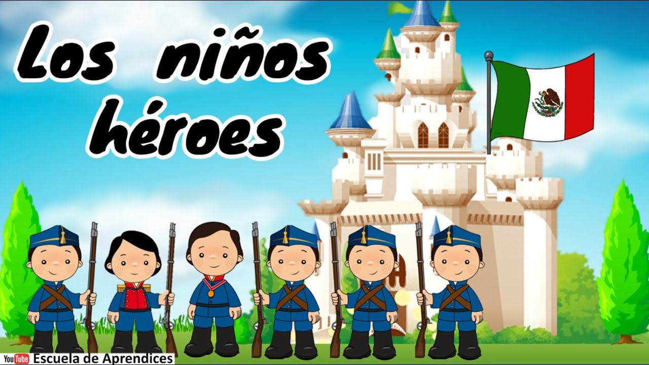Historia de los Niños Héroes animada | 13 de Septiembre