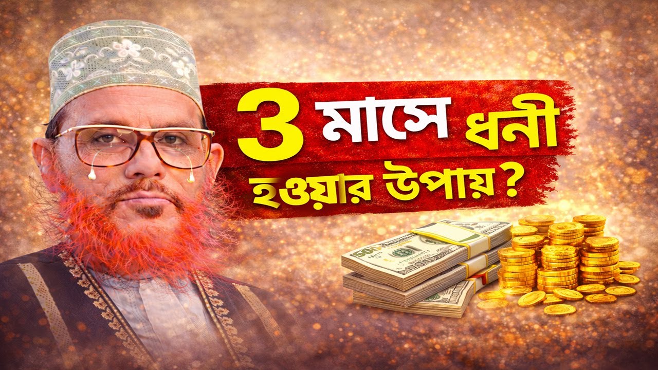 ৩ মাসে ধনী হওয়ার উপায় | ইসলামিক সফলতার গোপন আমল | আল্লামা দেলোয়ার হুসাইন সাঈদী (রহ.)