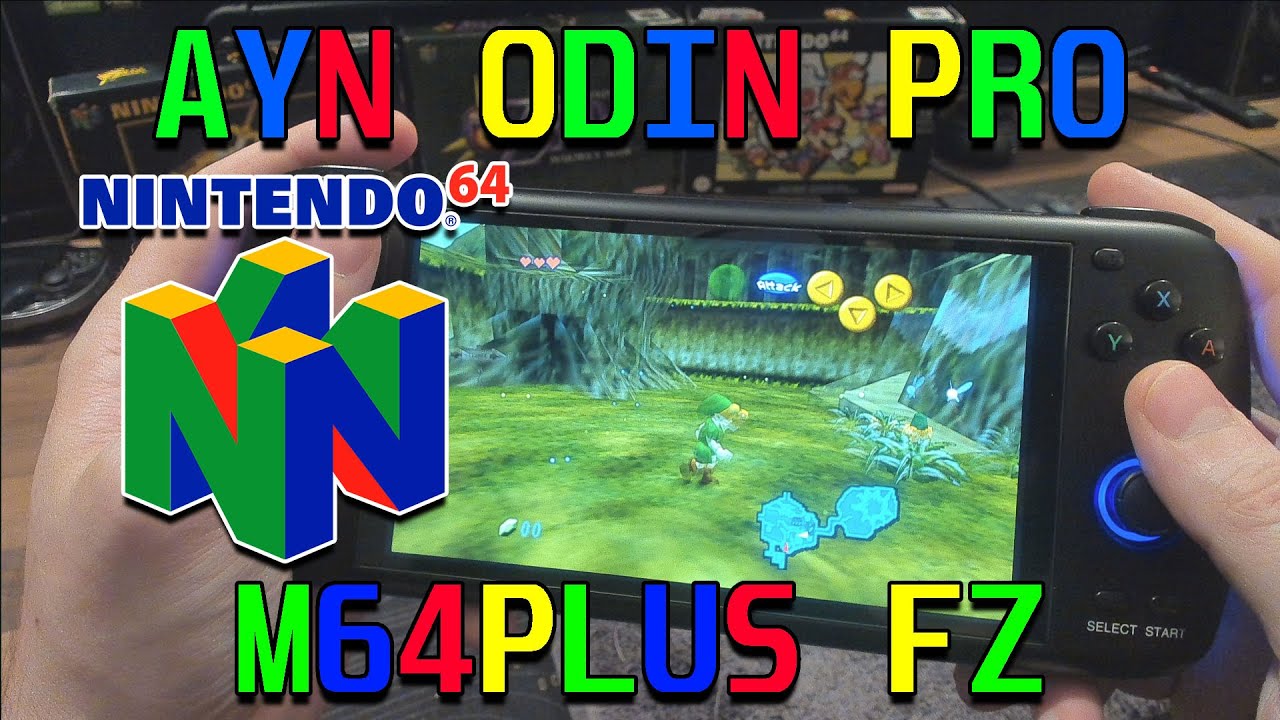 AYN Odin Pro: Nintendo 64 - M64Plus FZ Showcase