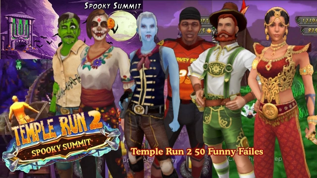 Temple Run 2 Spooky Summit Temple Run 2 50 Funny Fails Temple Run 2 Spooky Summit Map Gameplay
