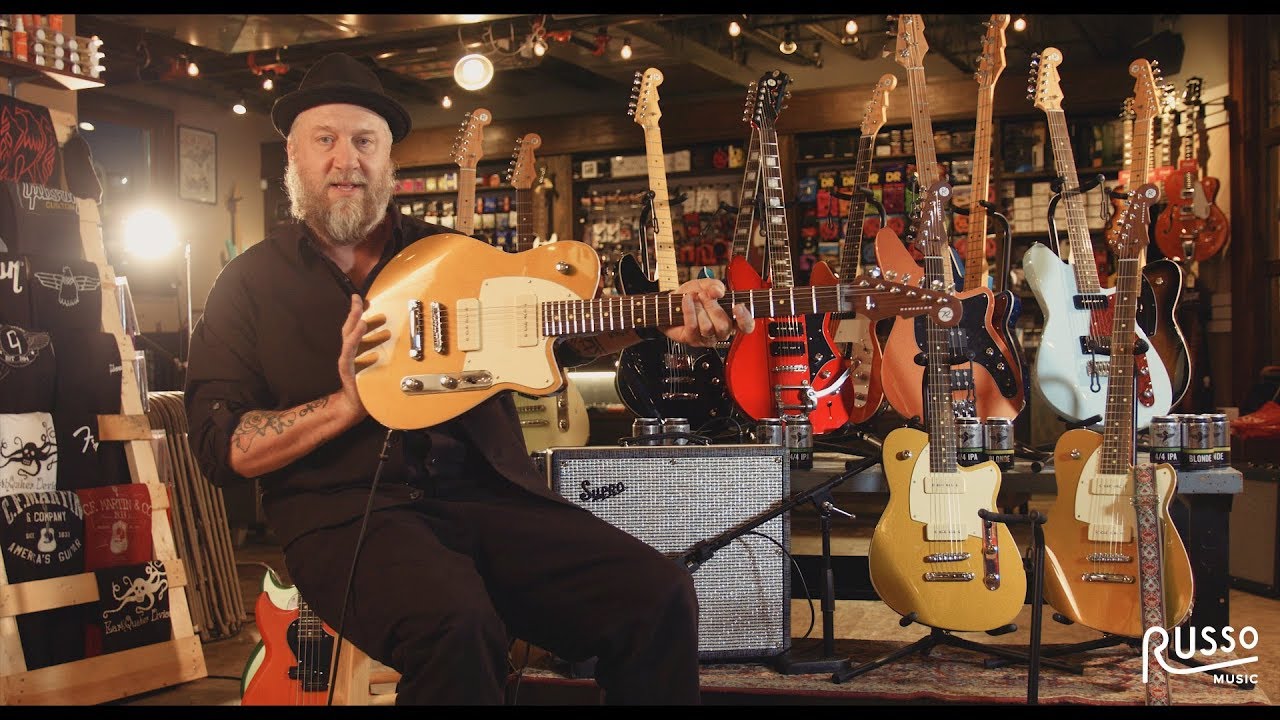 Russo Music Exclusive Reverend Charger 290 Goldtop with Ken Haas