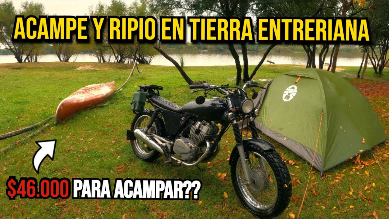 ACAMPAR con LLUVIA es un PLANAZO... pero HACER un RIPIO después, TAMBIEN LO SERA❓❓