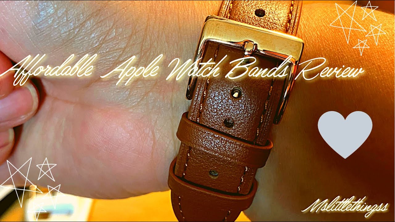 Apple Watch Bands (Amazon) Review & Try on