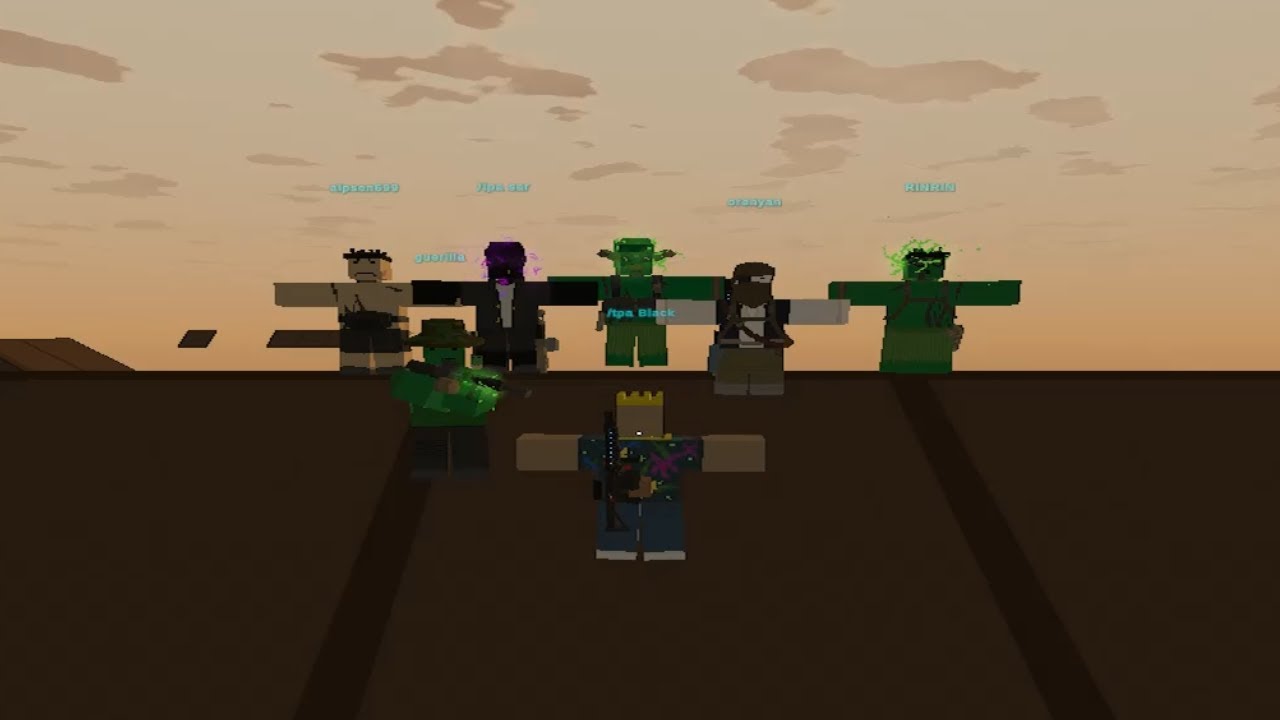 UNTURNED TÜRK KLAN TAKIMA ONLİNE SKY RAİD & PVP #unturned #1
