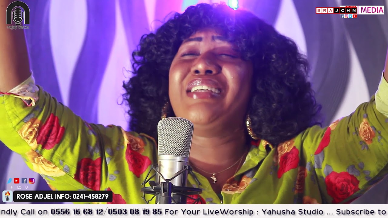 Rose Adjei brings down the presence ... of the Lord through worship 🔥🔥🔥