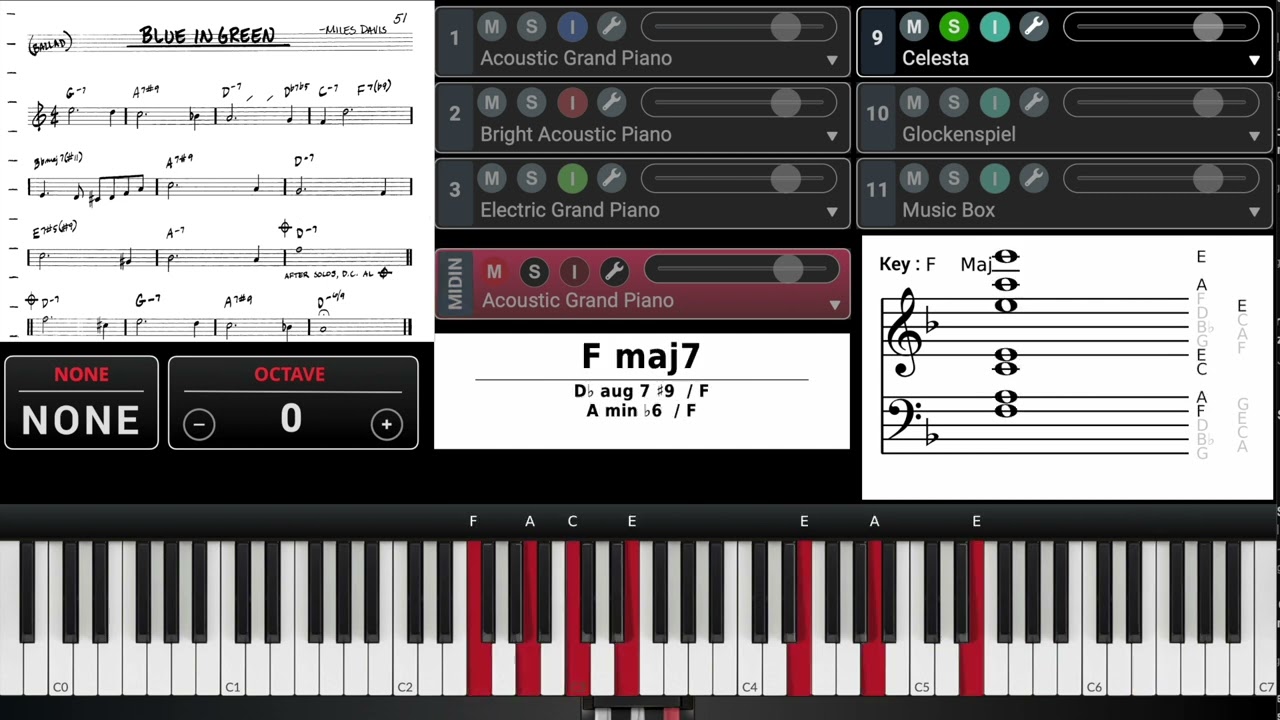 Blue in Green (Miles Davis) Piano Tutorial // Curt Buell