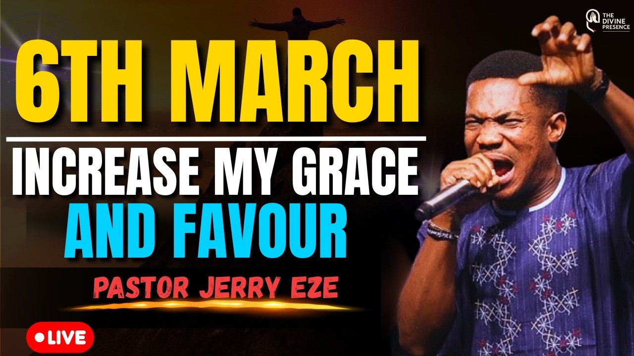EL-ROI EL-ROI! INCREASE MY GRACE AND FAVOUR! PASTOR JERRY EZE | 5TH MARCH| MIDNIGHT PRAYER