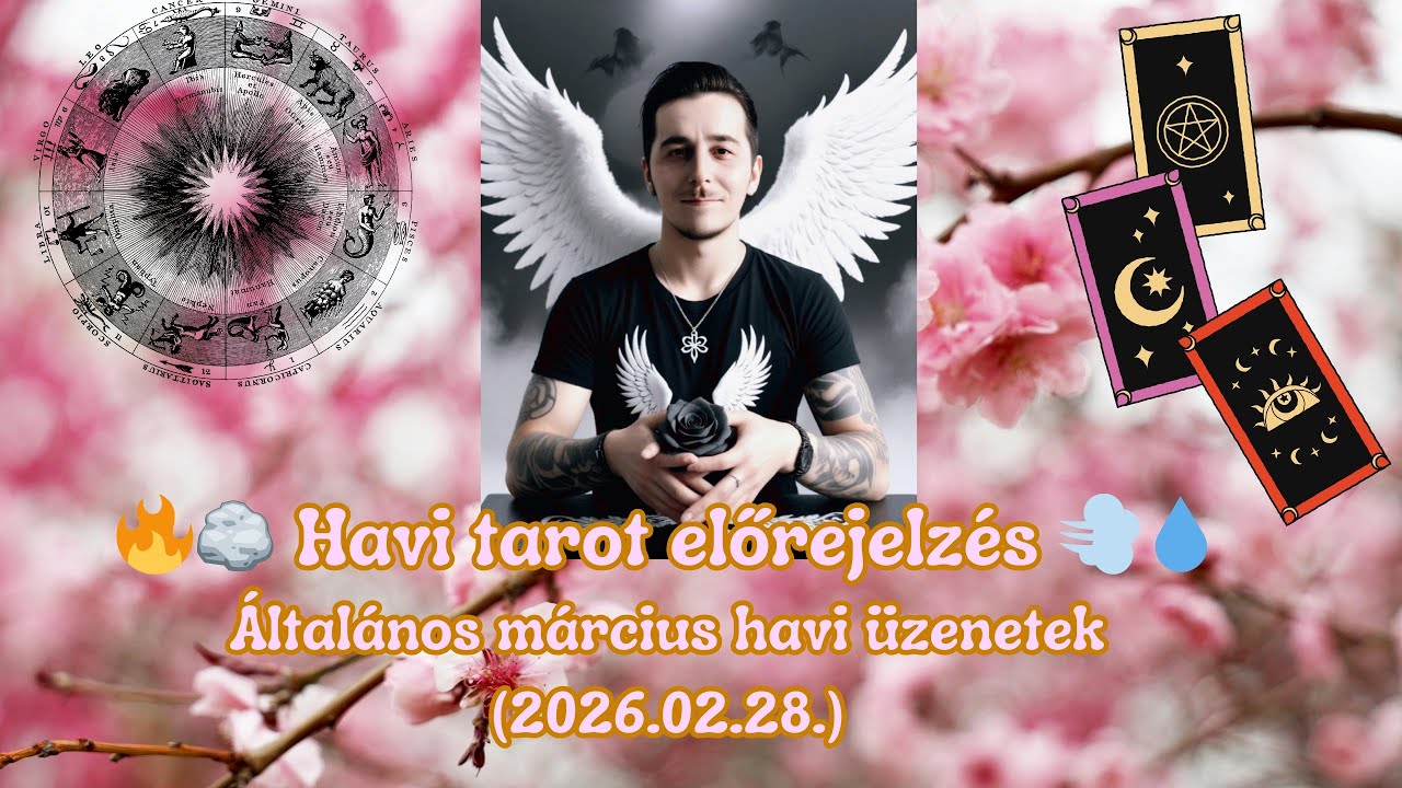 🔥🪨Havi tarot üzenetek💨💧Általános márciusi üzenetek(2026.02.28.) #march #tarot #tarotreading