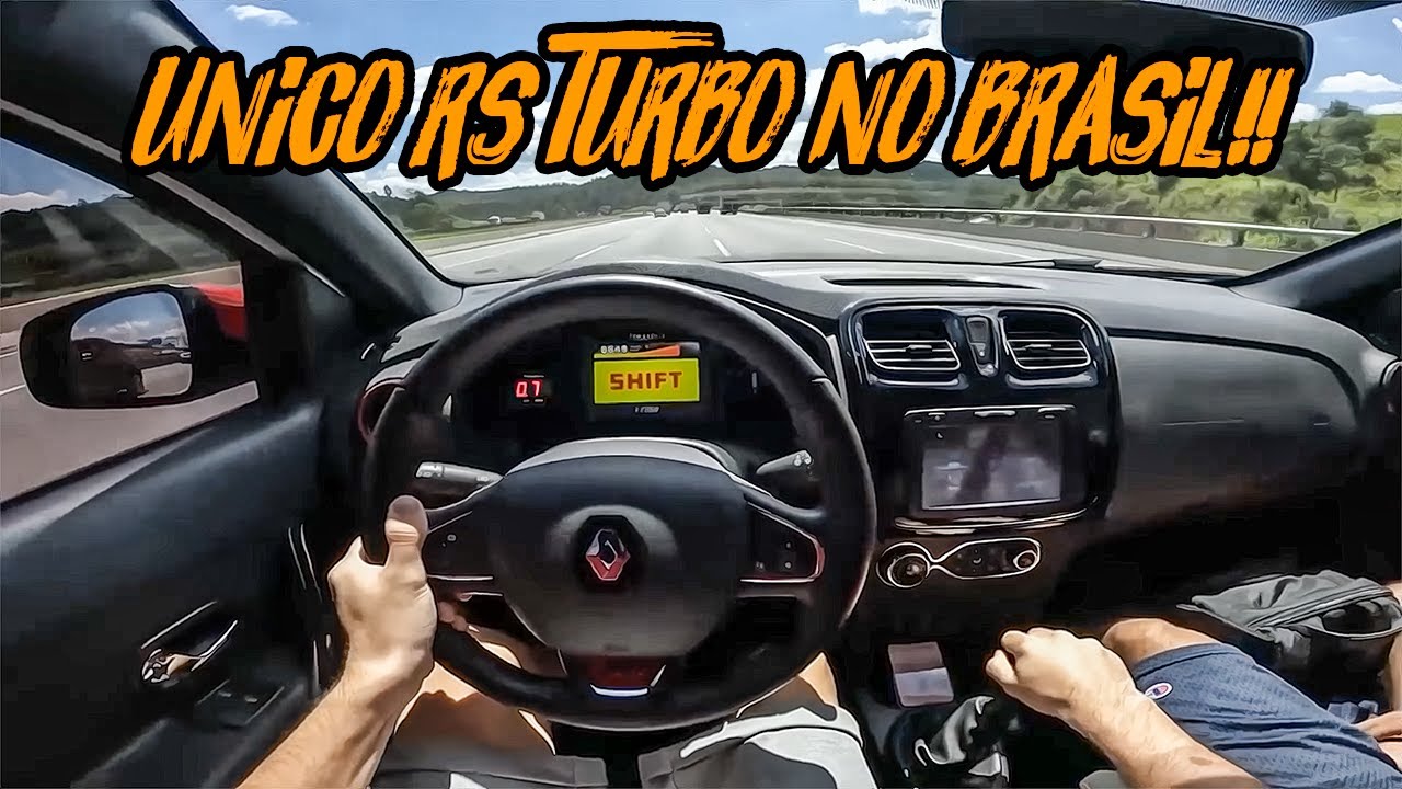 SANDERO RS TURB&Atilde;O DE 400CV ACELERANDO TUDO!!🔥🔥