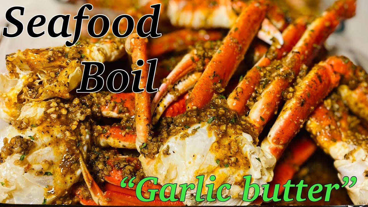 How to Make a Seafood Boil + Garlic Butter Sauce Recipe 🤤