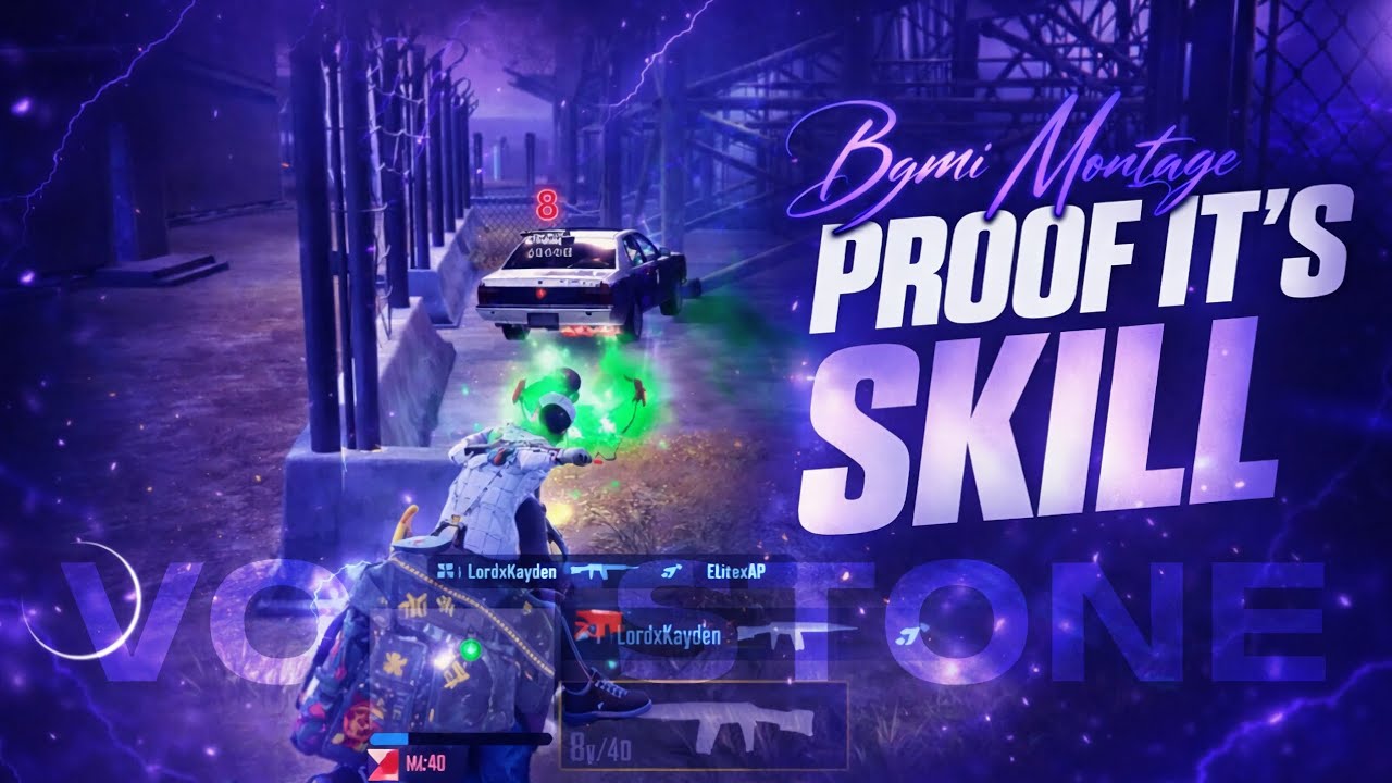 PROOF IT’S SKILL – BGMI Competitive Montage