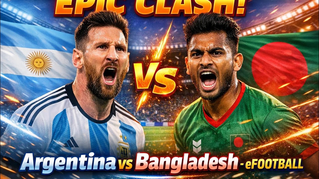 BANGLADESH VS ARGENTINA DON'T MISS THE GAME