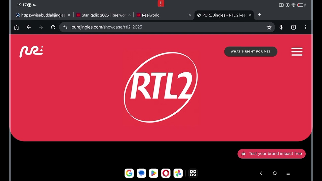 RTL 2 Pure Jingles 2025