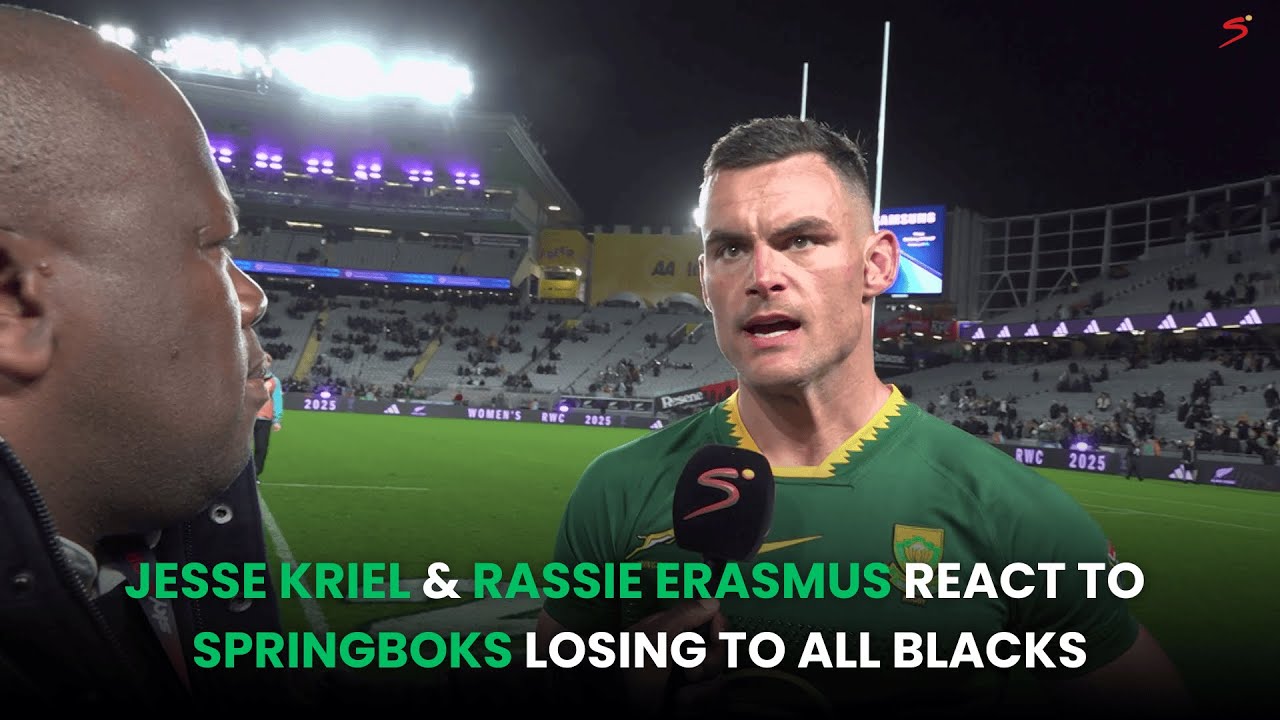 Jesse Kriel & Rassie Erasmus on All Blacks Loss at Eden Park | What Goes On Tour