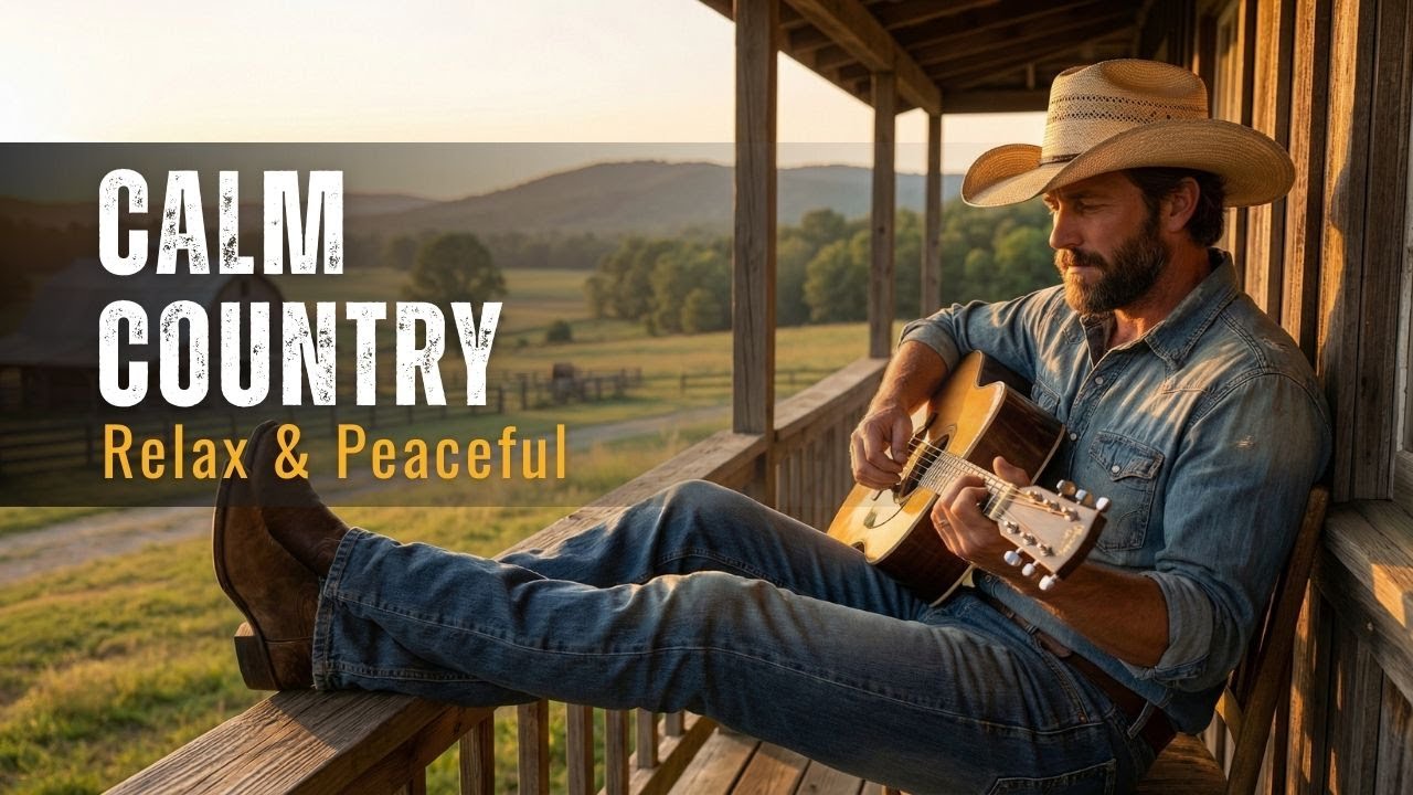 【Calm Country 3】Relax Playlist / for Peaceful / Work / Pop / Ballad / Study / Coffee 🤠🎶