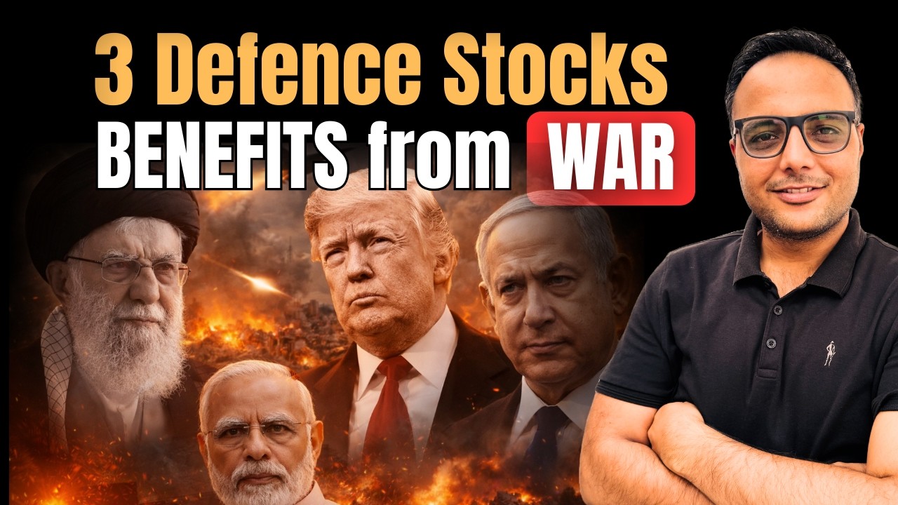 3 Defence Stocks Benefiting from Iran and US War Tensions | Right time for Defence bet ?