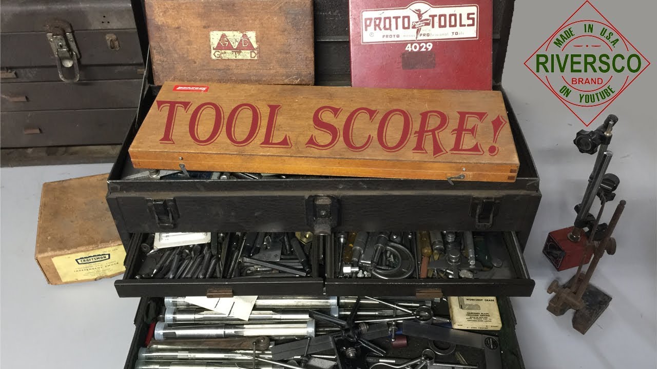 Scored!!! an Entire Machinist Collection including Lathe and Mill