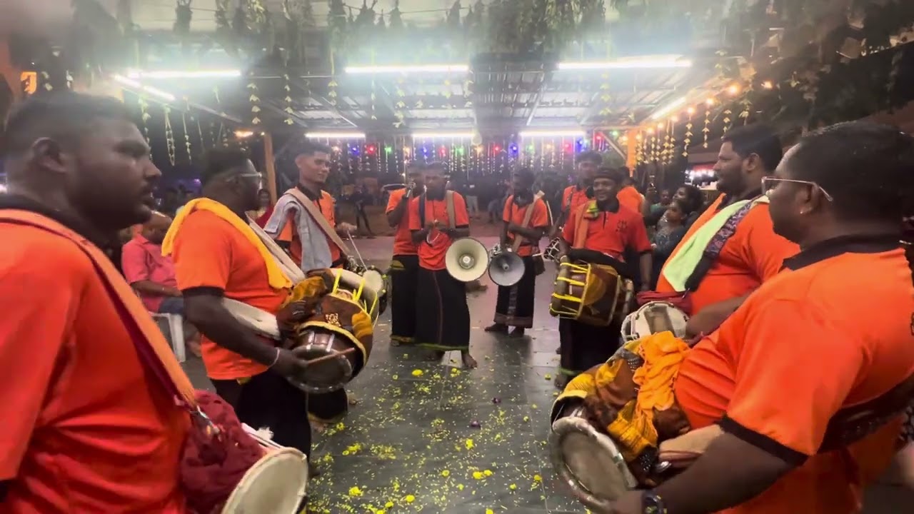 Astha Kali Urumi Melam Vasipu @ Jelapang Madurai Veeran Temple Thiruvilla 2024 - Part 10