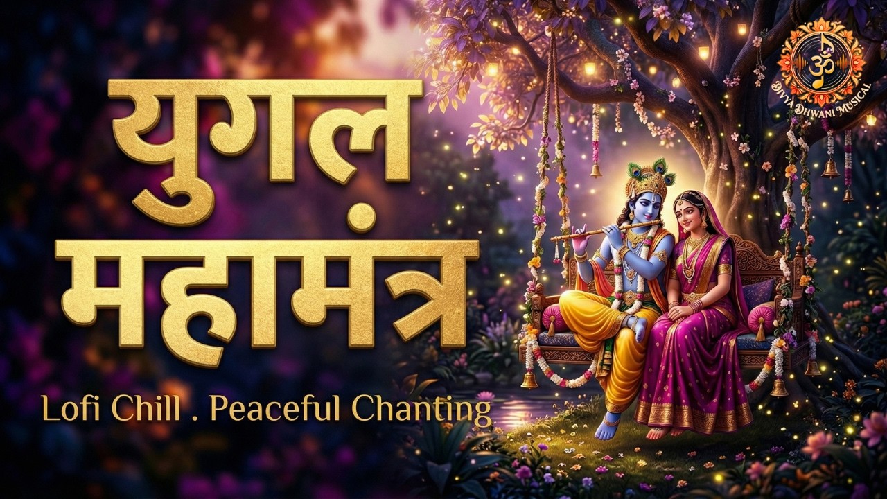 मन की अपार शांति ✨ युगल महामंत्र | Yugal Mahamantra Lofi Chill | Deep Peace & Meditation