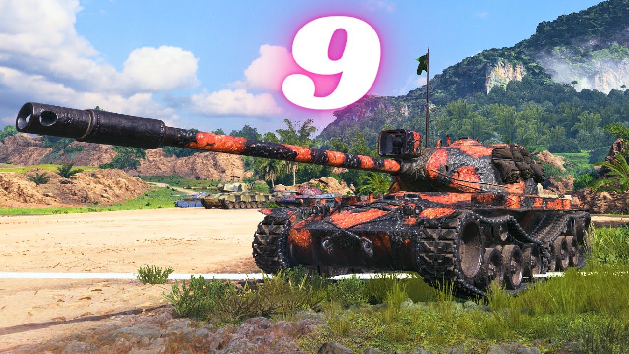 AE Phase I  9K Damage 6 Tanks Destroyed - World of Tanks Replays