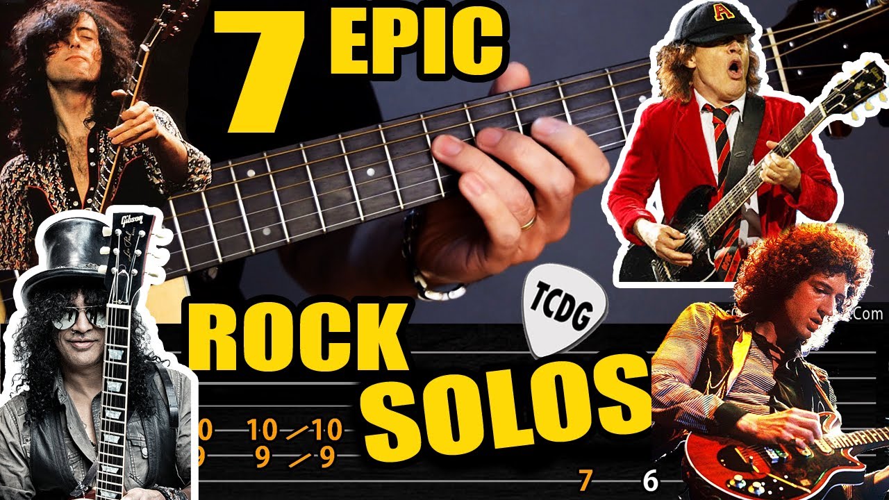 Aprende 7 grandiosos SOLOS de la historia del rock en guitarra acústica