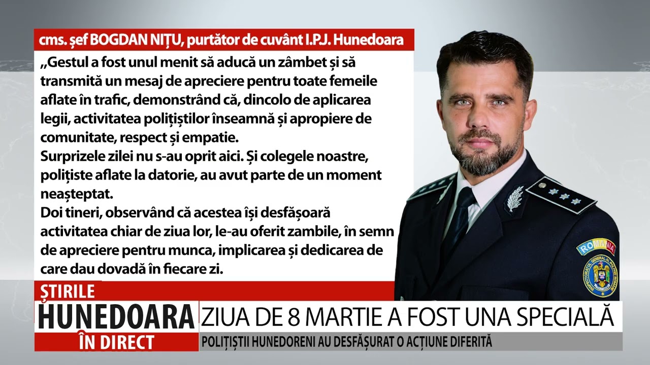 ZIUA DE 8 MARTIE A FOST UNA SPECIALĂ