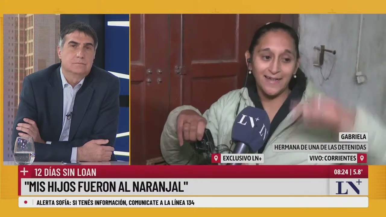 12 días sin Loan: habla la hermana de Mónica Millapi, una de las detenidas en el caso