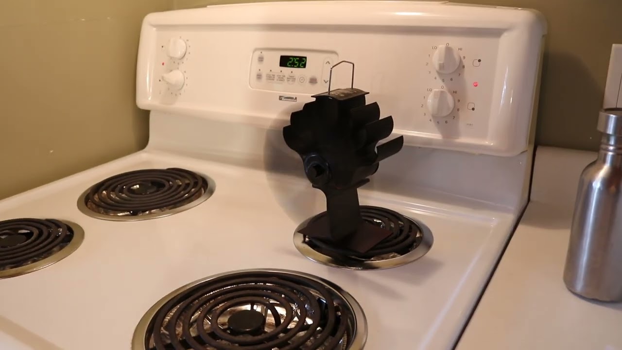 Heat Powered Stove Fan Demo & Review [PRICE IN DESCRIPTION]