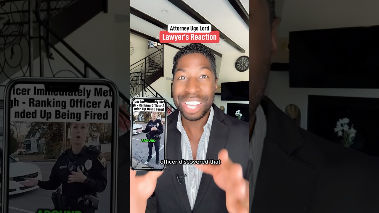 Police detain man recording in public for refusing to provide his ID. Attorney Ugo Lord reacts!￼