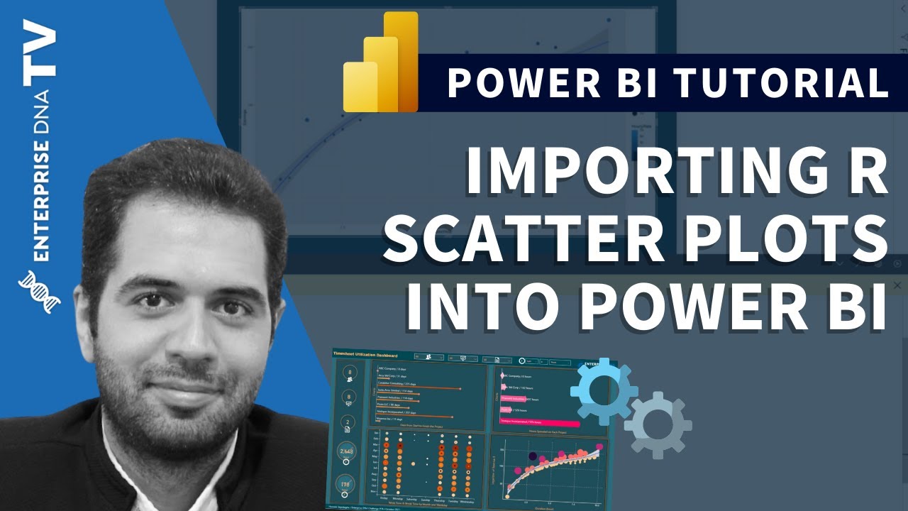 How To Import R Scatter Plots To Power BI